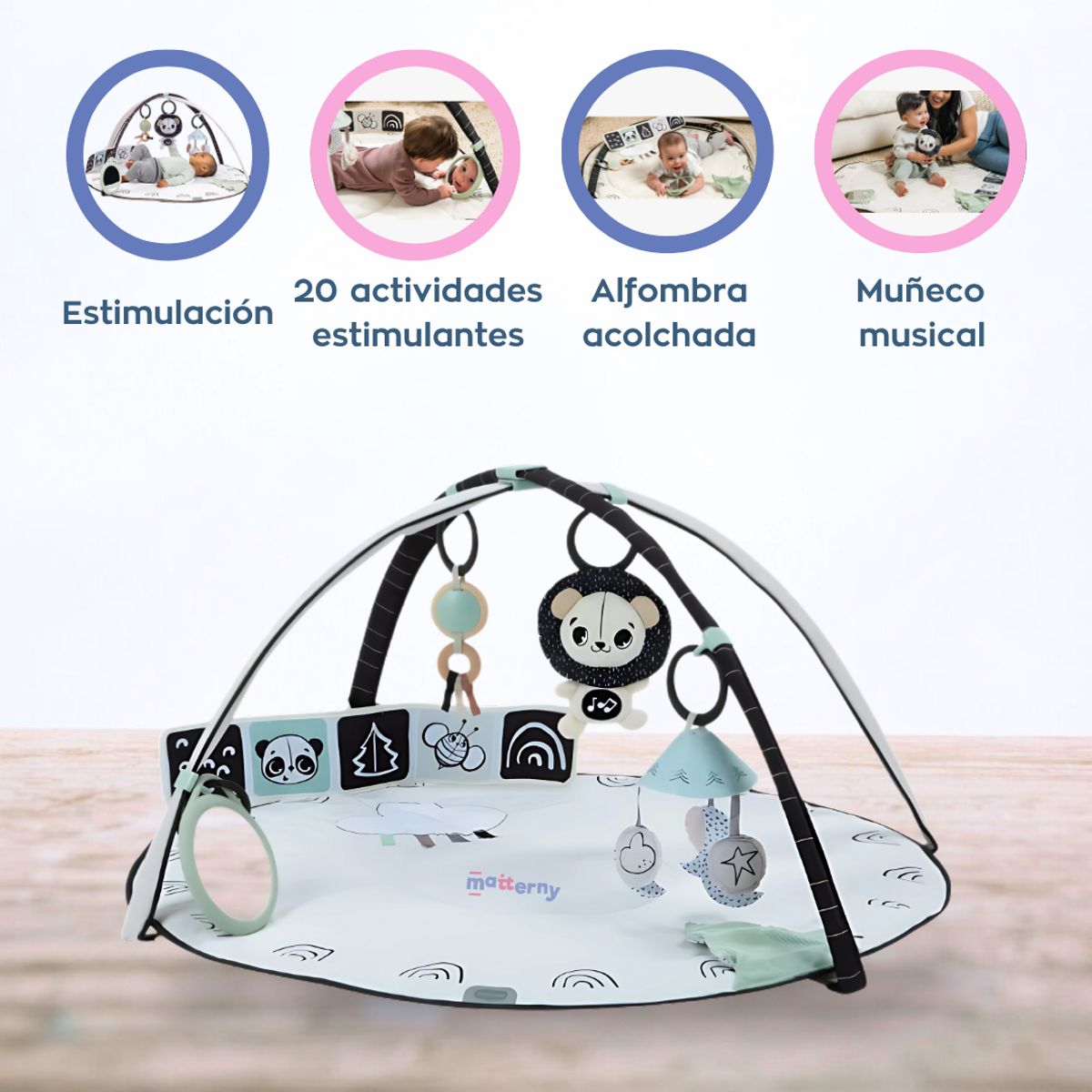 TINY LOVE - Gimnasio Tiny Love «Black & White »