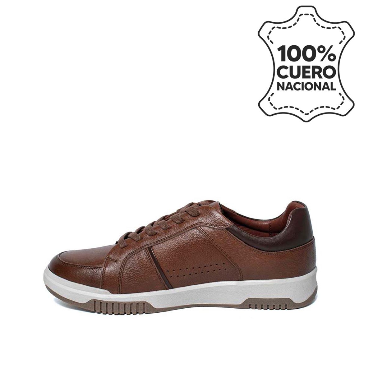 VIALE - Zapatilla  Casual JOSE-2523 Toffe Viale Homme Cuero