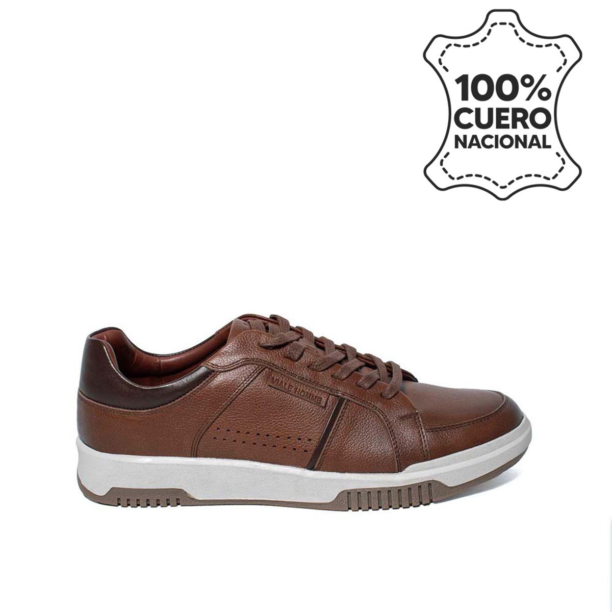 VIALE - Zapatilla  Casual JOSE-2523 Toffe Viale Homme Cuero