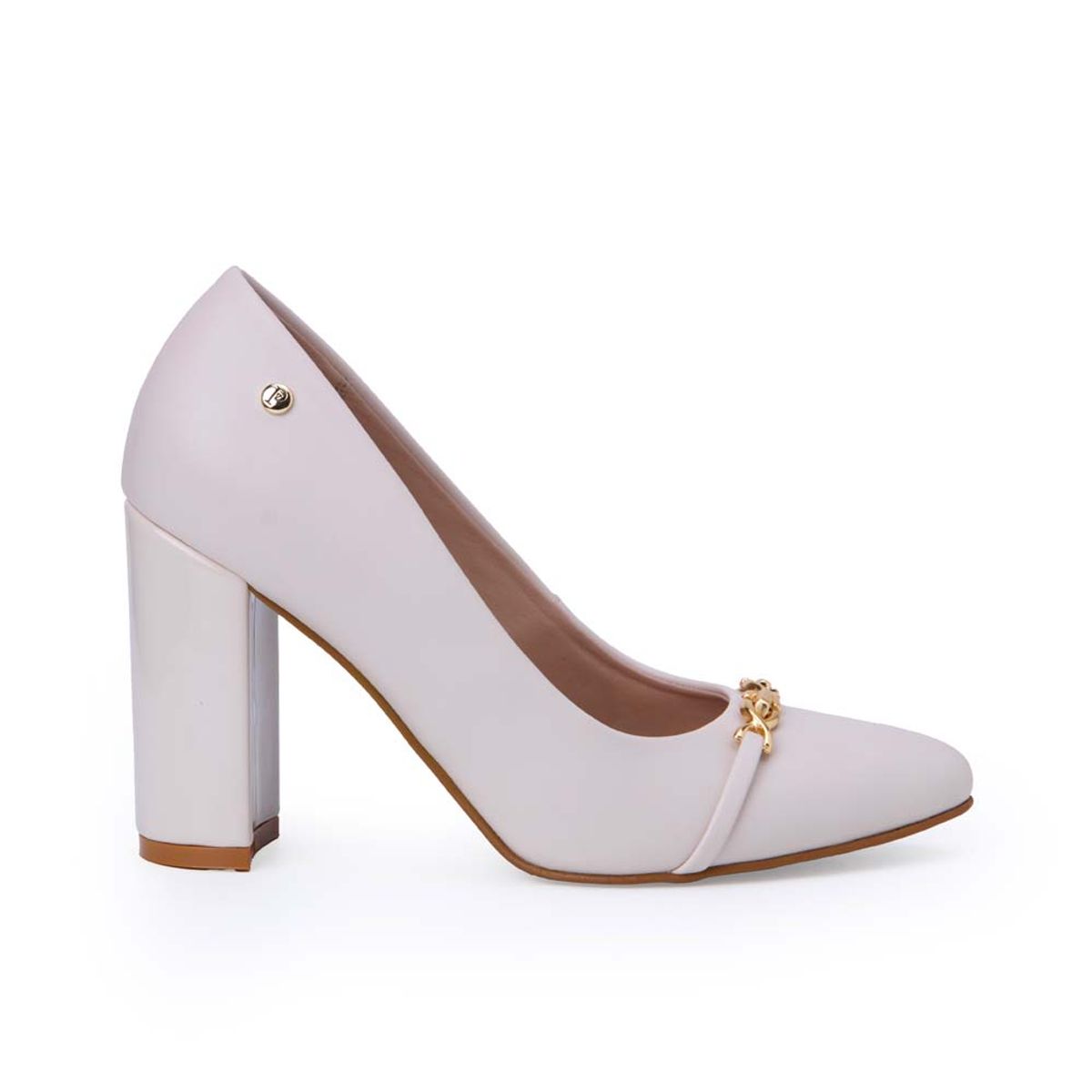 Piazza - Zapato Stiletto Casual DON-2529 Hueso Piazza