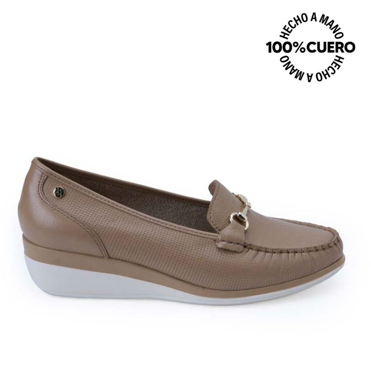 VIALE - Zapato Mocasín Casual DENI-2516 Nomac Viale Cuero