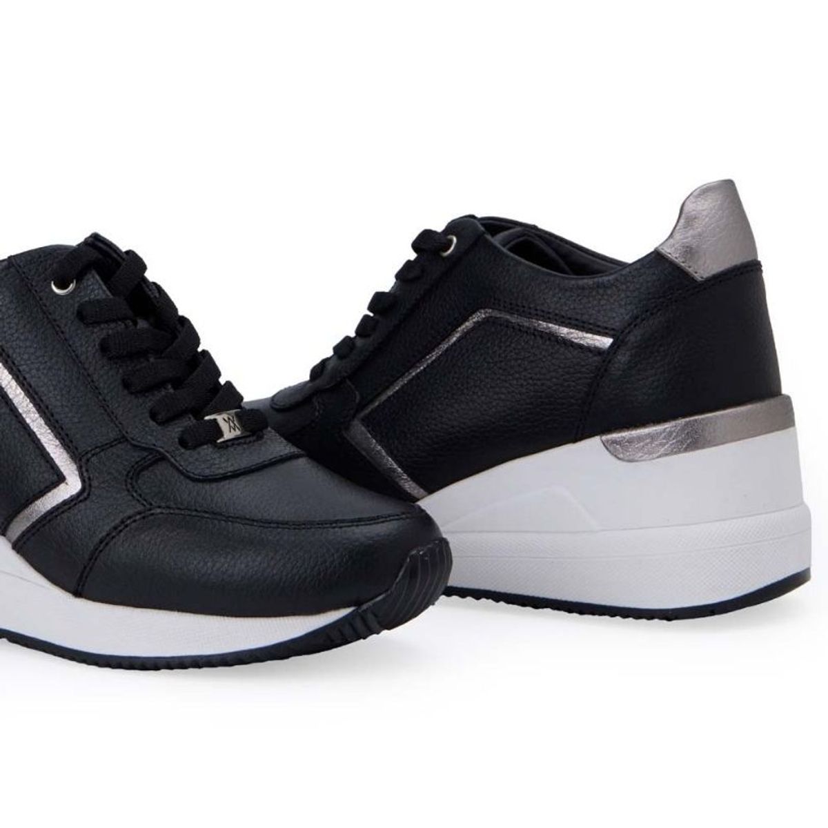 VIALE - Zapatilla Casual REC-2505 NegPeltr Viale Cuero