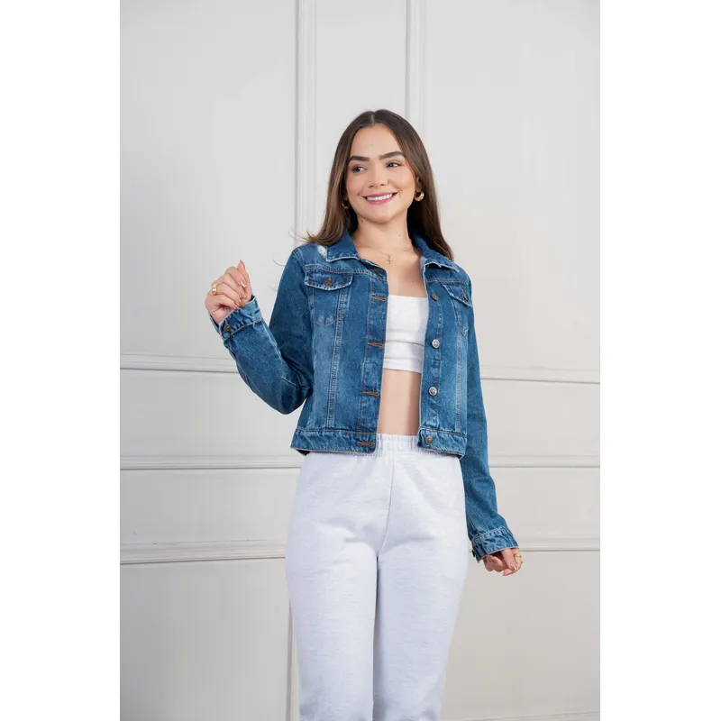 MONE OUTFIT - Casaca Jean Moné