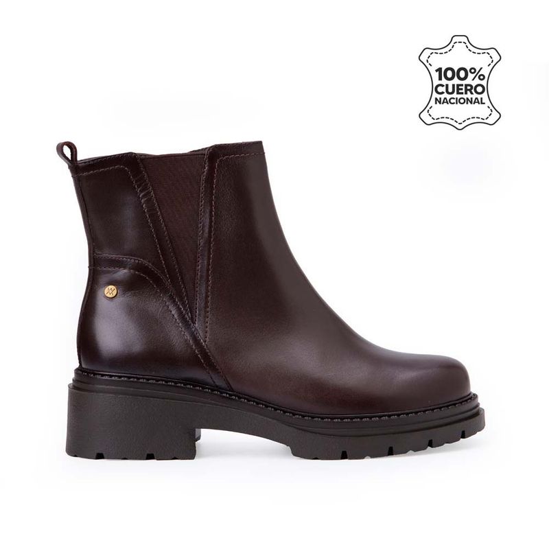 VIALE - Botín Chelsea Casual FER-2539 Africano Viale Cuero