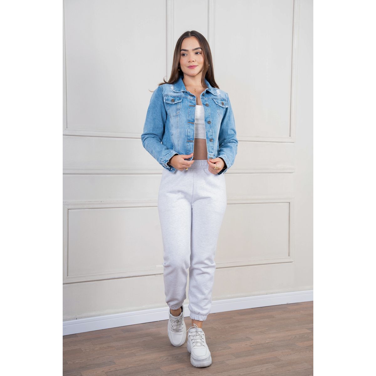 MONE OUTFIT - Casaca Jean Moné