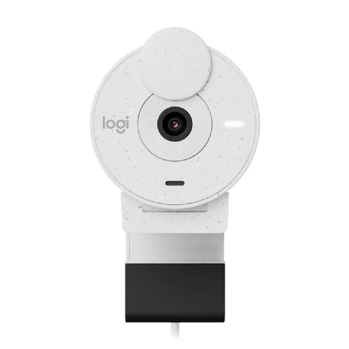 LOGITECH - Cámara web Logitech Brio 300 FHD 1080p USB-C White