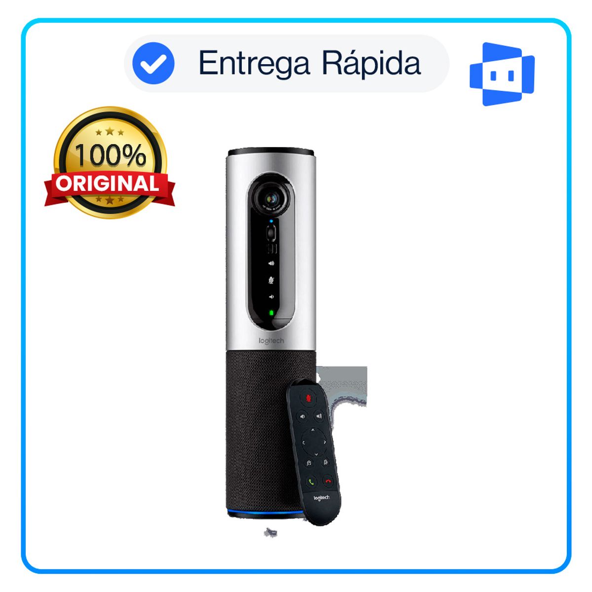 LOGITECH - Cámara Logitech B2B Connect ConferenceCam BlackSilver