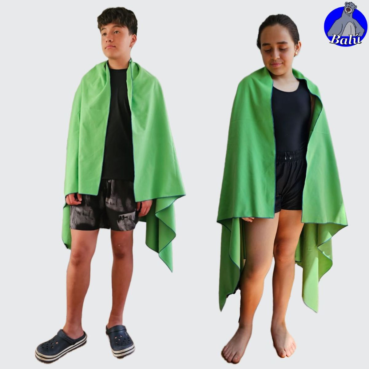 GENERICO - Toalla de baño en microfibra ultrafina 165x100