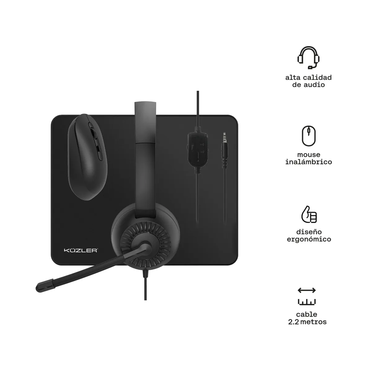 KUZLER - Combo Home Office 3 en 1 Kuzler BIZPACK-2