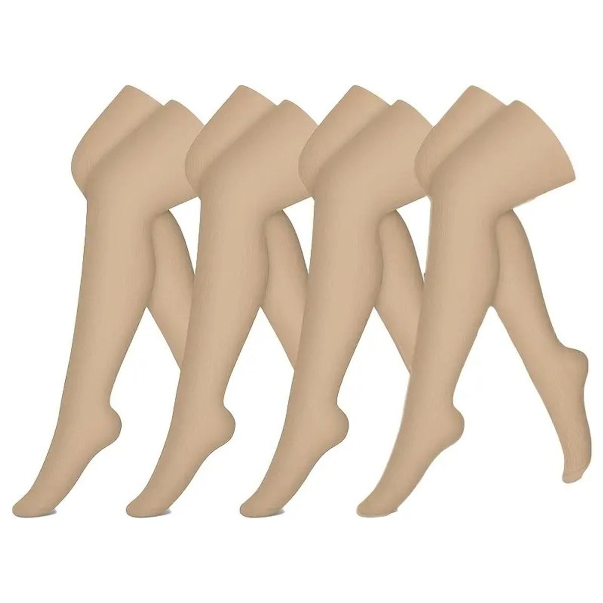 GENERICO - Medias Para Varices Largas Compresión 15-20 mmHg