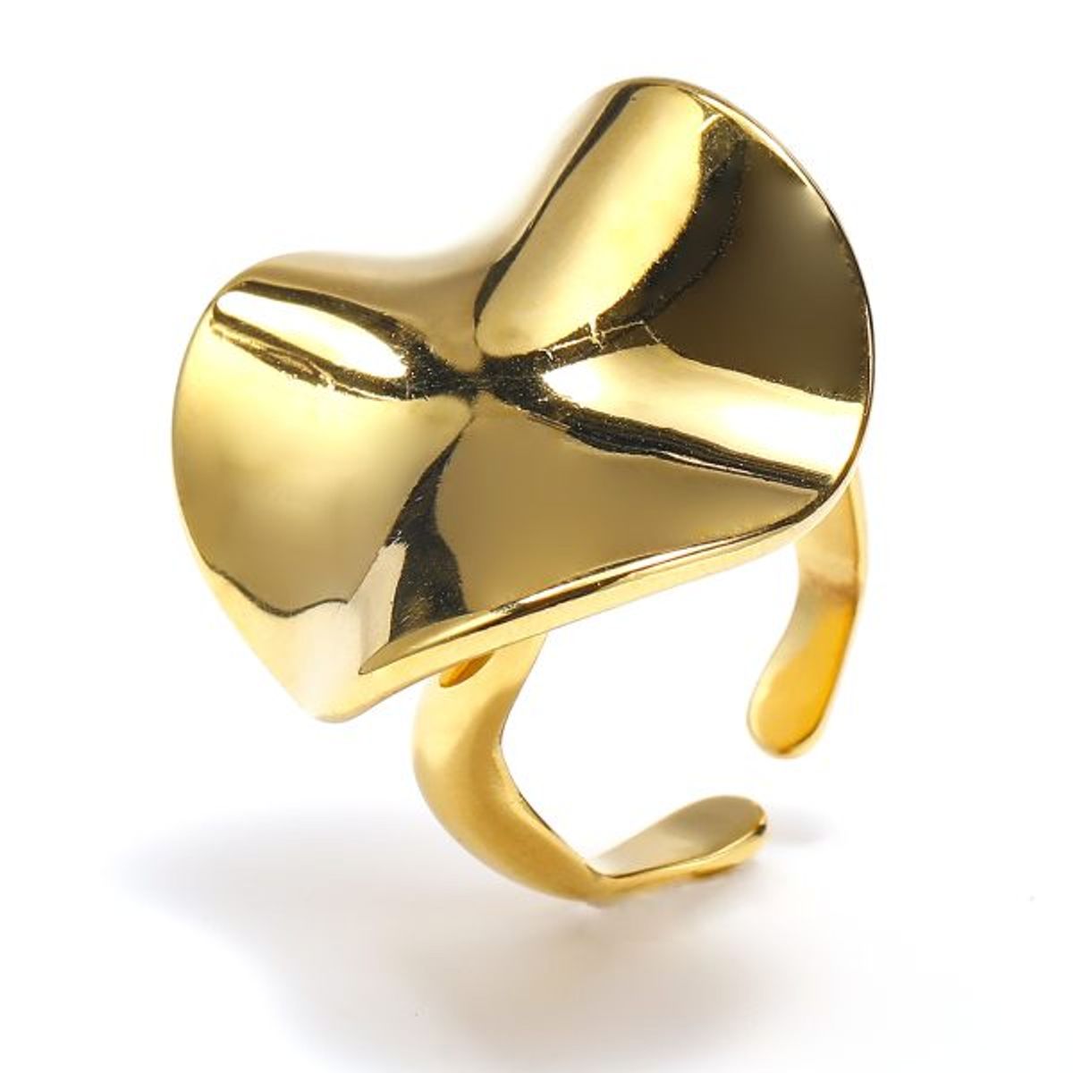 GENERICO - Anillo Camill enchapado en oro 18k
