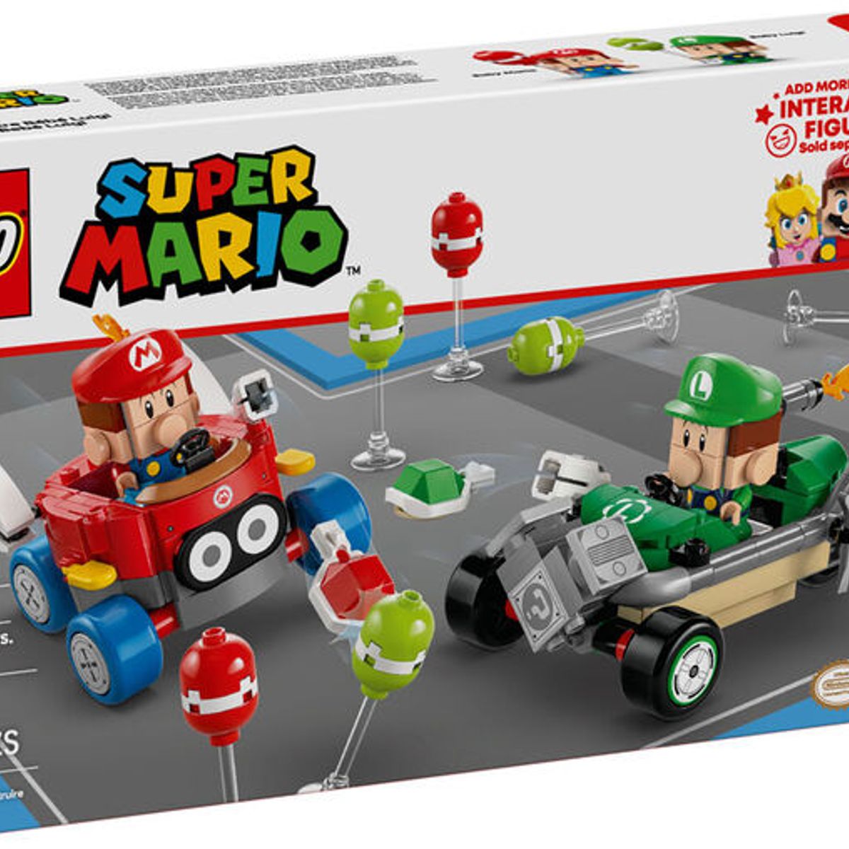 LEGO - LEGO Super Mario 72034 Mario Kart Baby Mario vs. Baby Luigi