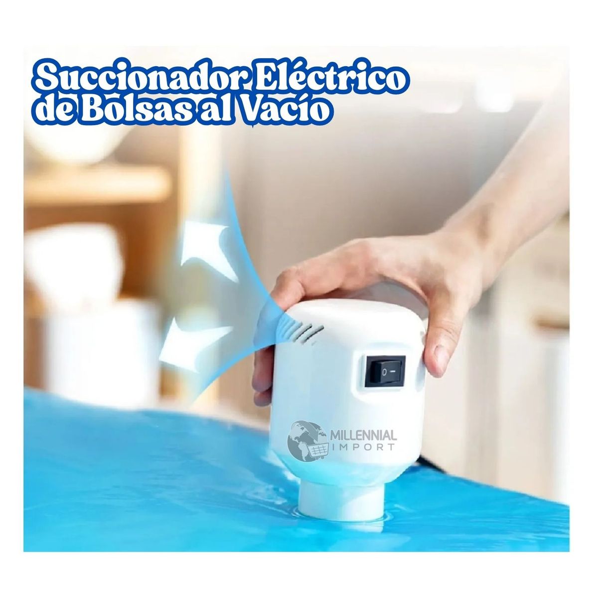 GENERICO - Bomba de Succión de Aire Eléctrica Y Portátil