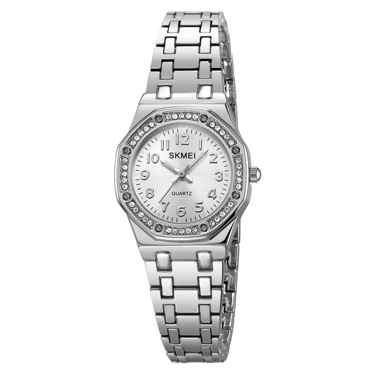 SKMEI - RELOJ SKMEI 2508  DORADO CORREA ACERO PARA MUJER