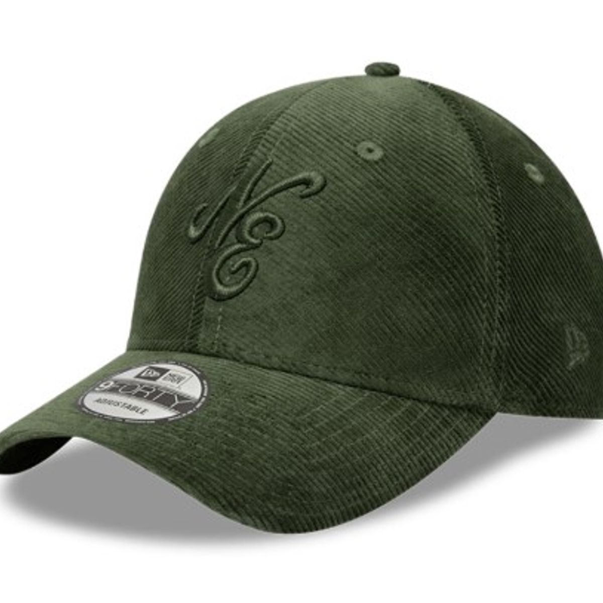 NEW ERA - Gorra New Era Diagonal Corduroy 9FORTY Strapback Verde