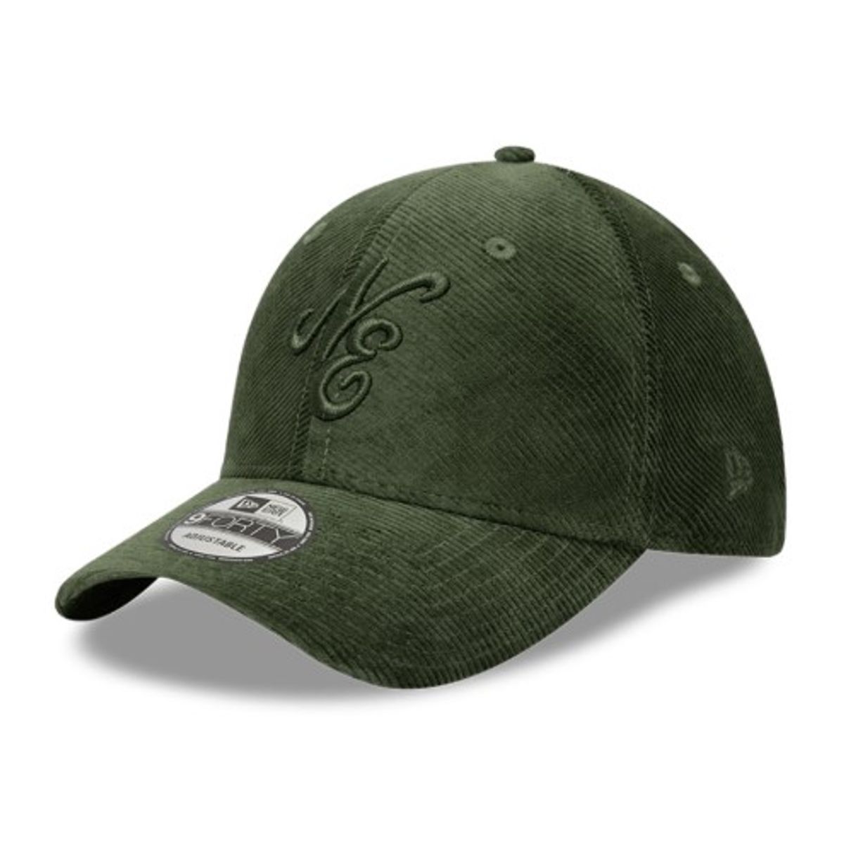 NEW ERA - Gorra New Era Diagonal Corduroy 9FORTY Strapback Verde