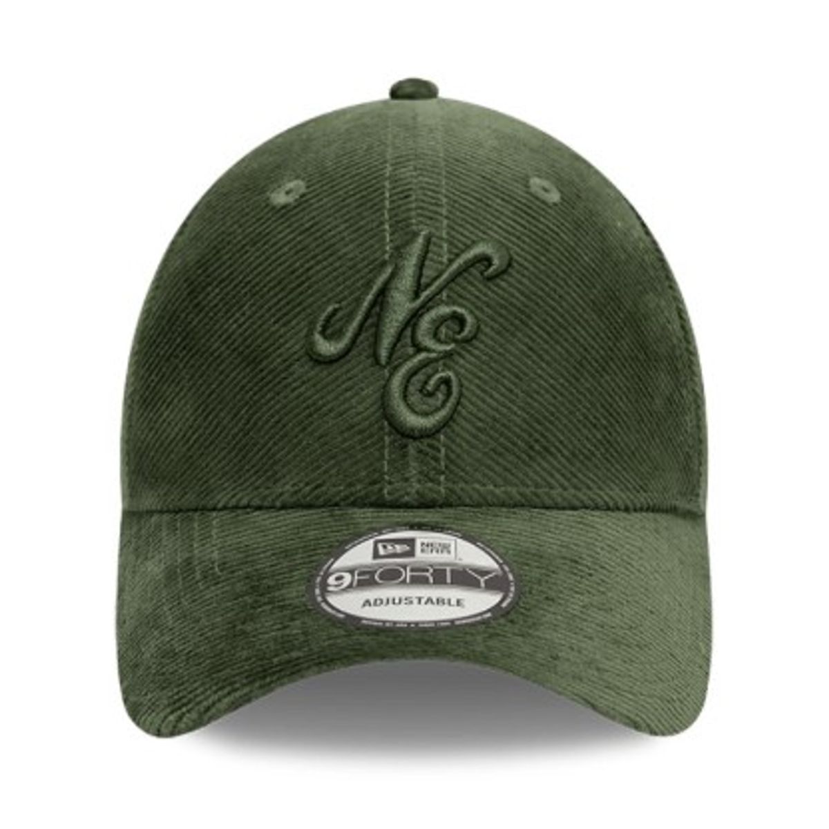 NEW ERA - Gorra New Era Diagonal Corduroy 9FORTY Strapback Verde