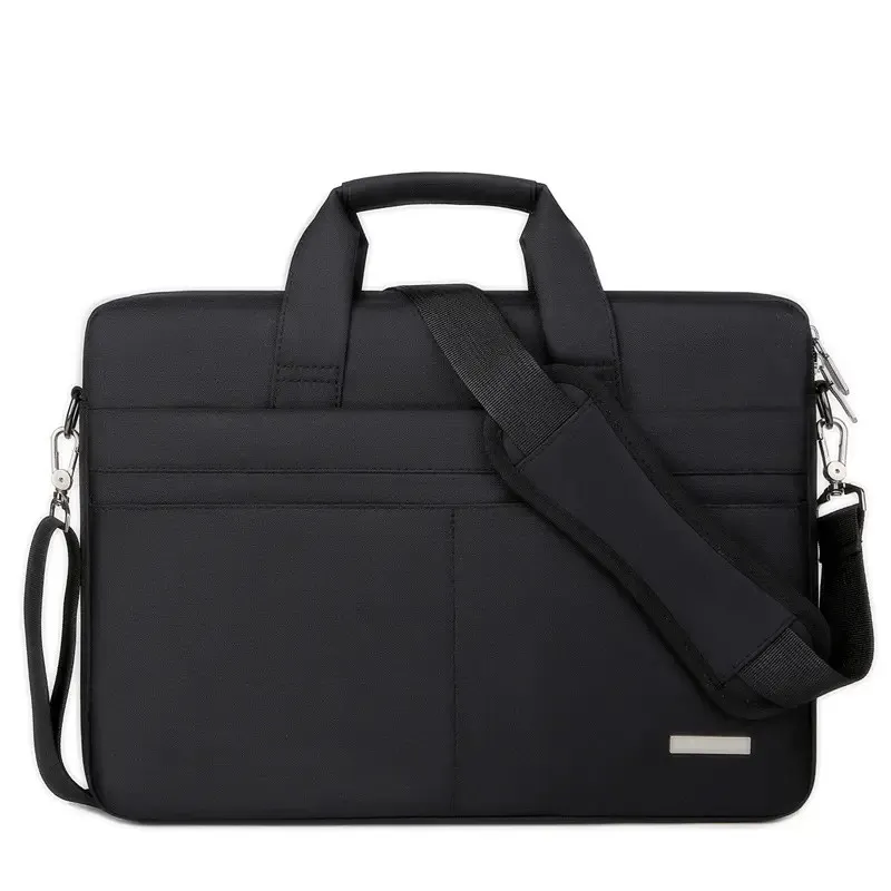 GENERICO - Maleta Maletin porta Laptop o Macbook Air Pro 16 - 17.3 - Negro