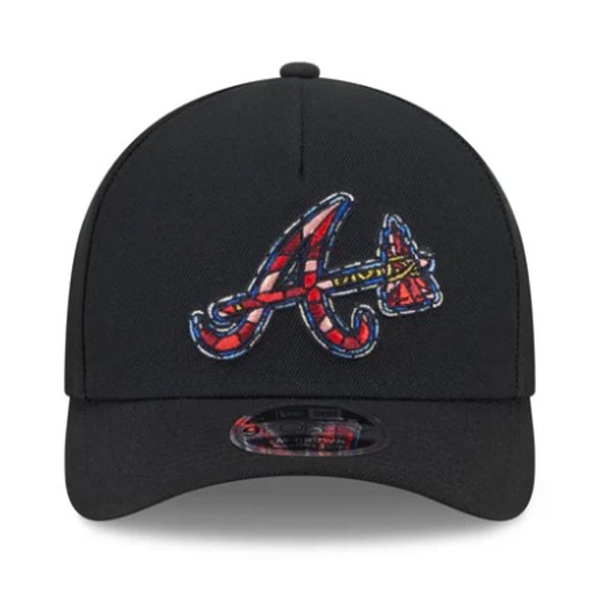 NEW ERA - Gorra Atlanta Braves MLB Stained Glass 9FORTY M-Crown AF Snapback