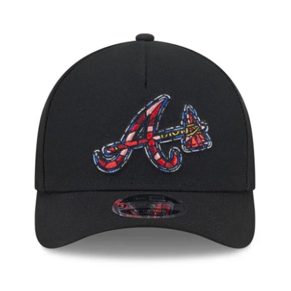 NEW ERA - Gorra Atlanta Braves MLB Stained Glass 9FORTY M-Crown AF Snapback