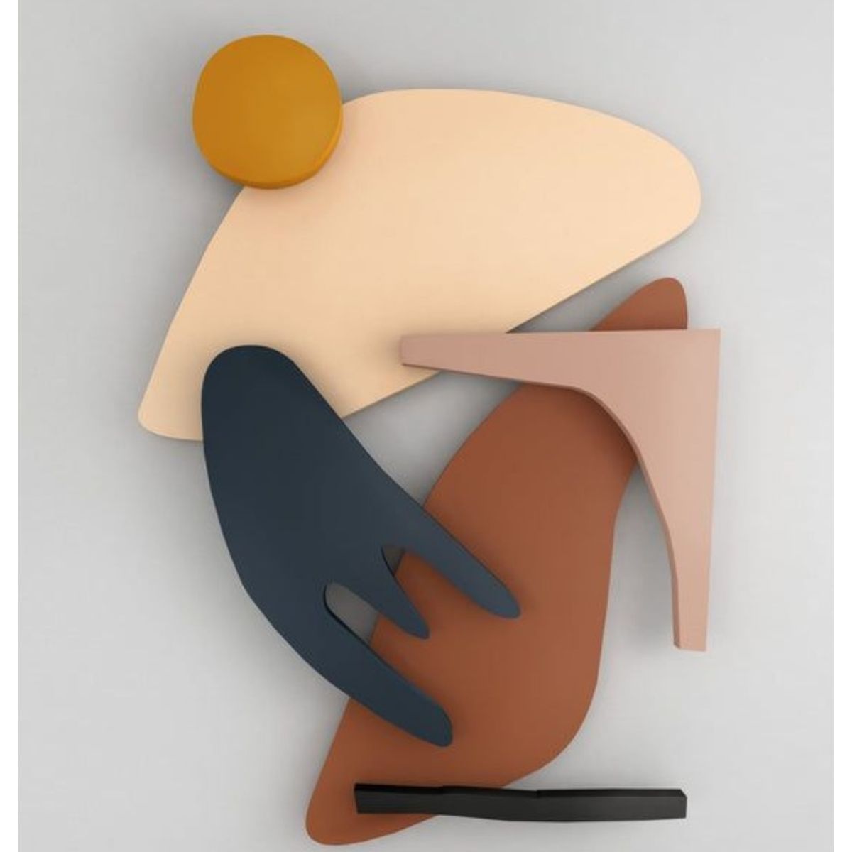 BOSQUE INVERNAL DECORACION ECO ALTERNATIVA - Escultura de pared en madera SUNSET