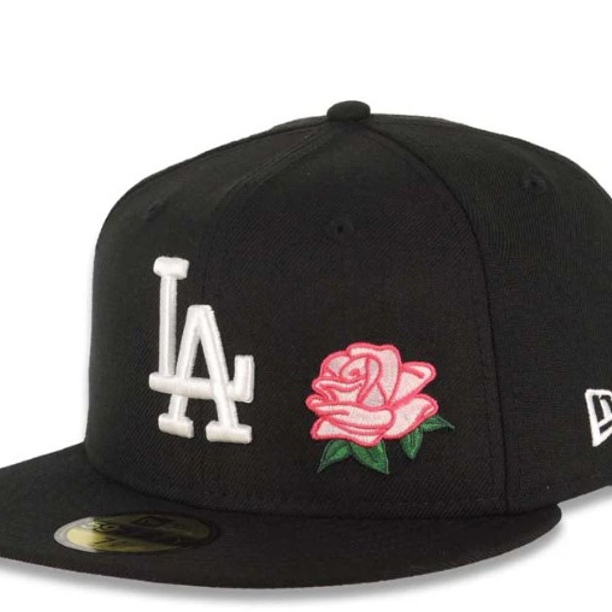 NEW ERA - Gorra Los Angeles Dodgers 9Fifty Black and Pink Patch
