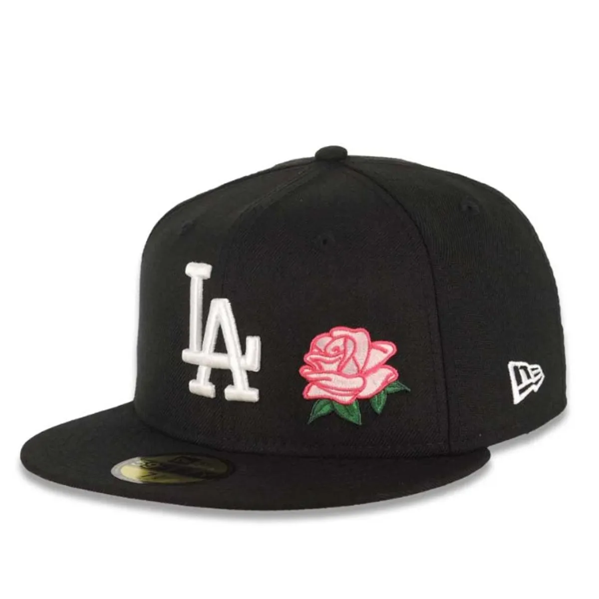 NEW ERA - Gorra Los Angeles Dodgers 9Fifty Black and Pink Patch