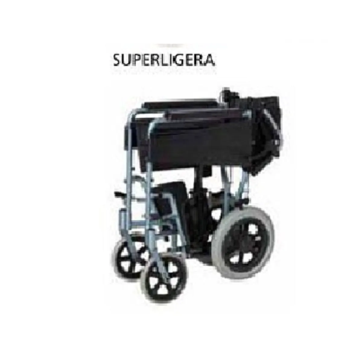 GENERICO - Silla de Paseo con Frenos de Aluminio Plegable