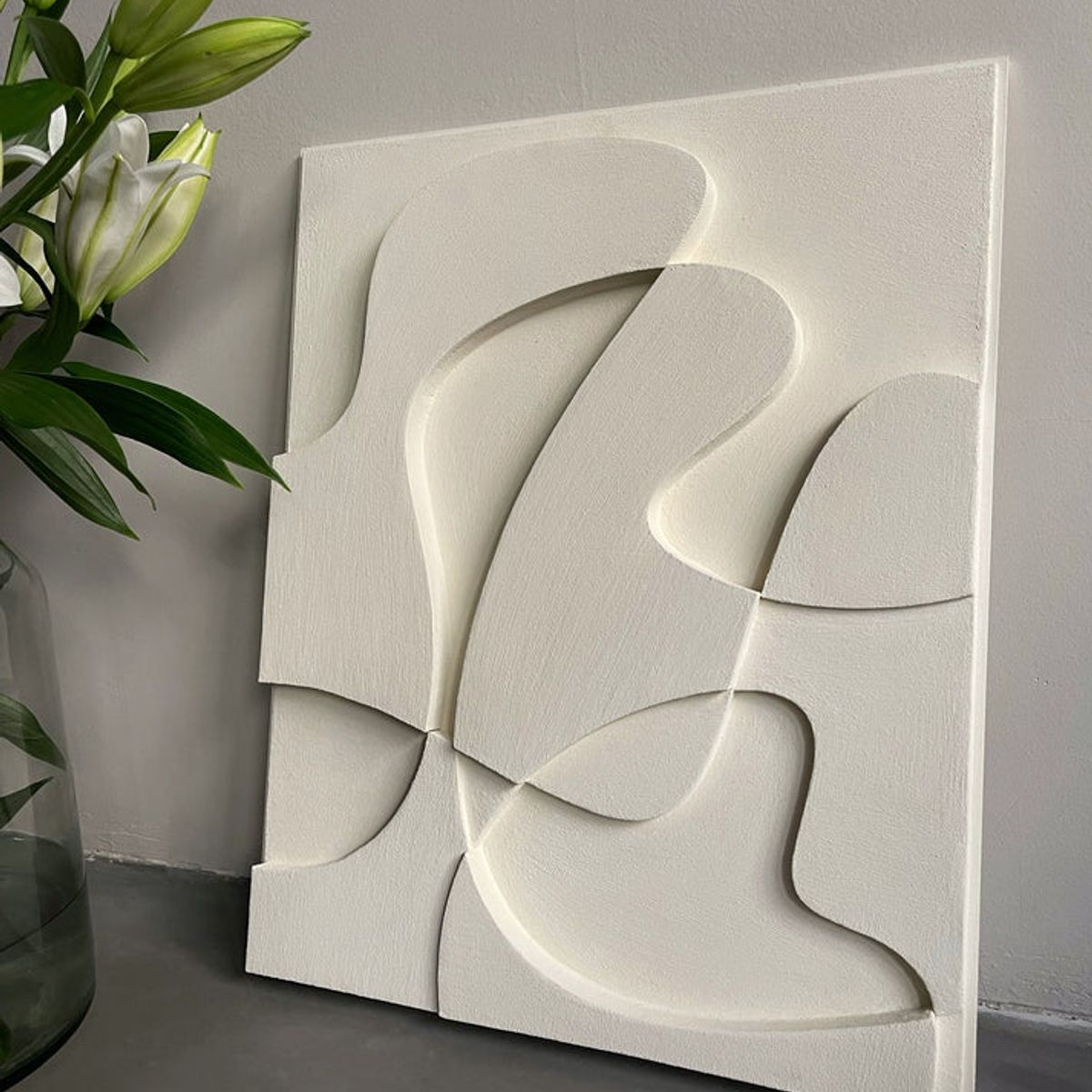 BOSQUE INVERNAL DECORACION ECO ALTERNATIVA - Escultura de pared en madera DIDA