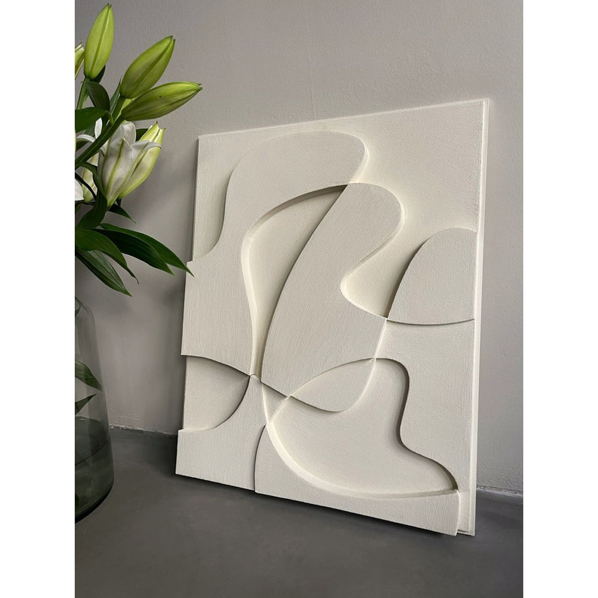 BOSQUE INVERNAL DECORACION ECO ALTERNATIVA - Escultura de pared en madera DIDA