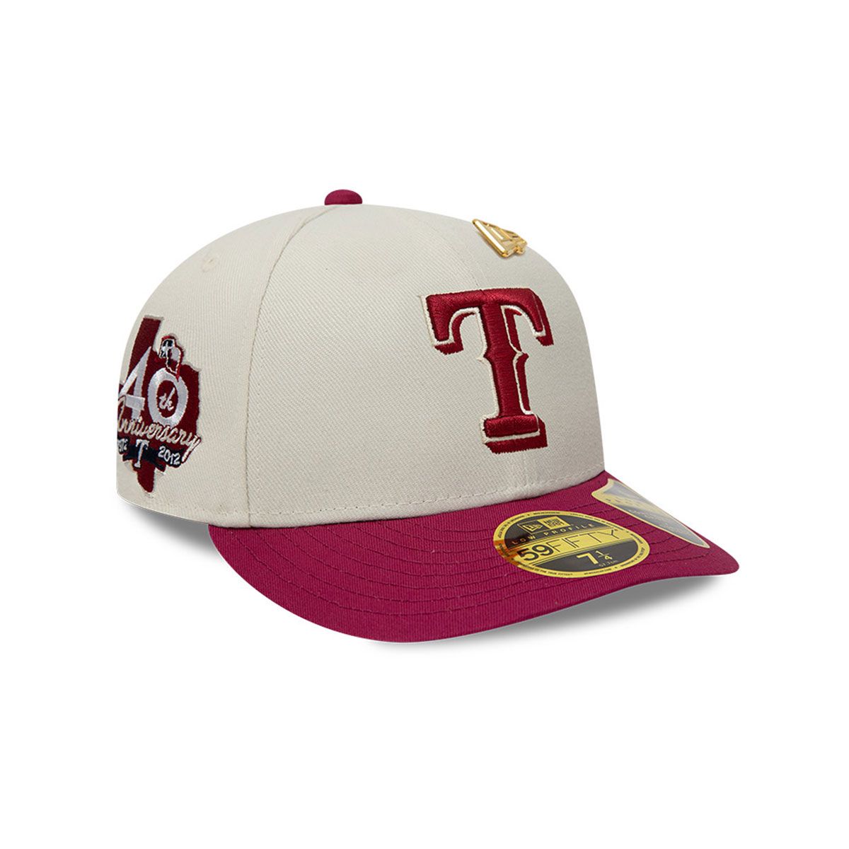NEW ERA - Gorra Texas Rangers Pin Light Beige