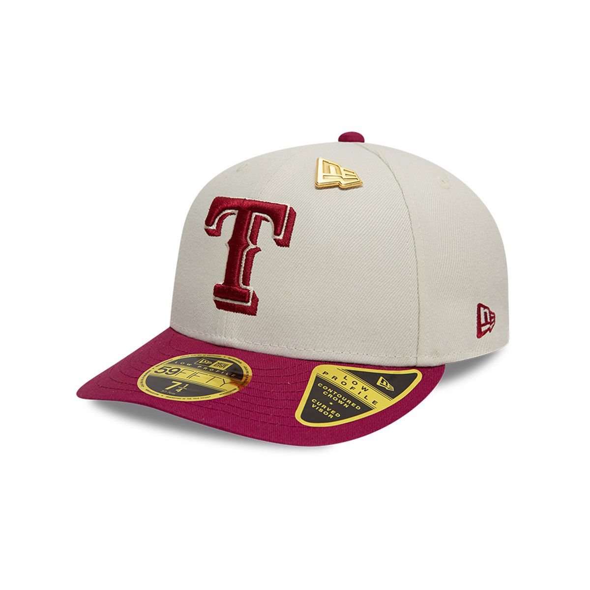 NEW ERA - Gorra Texas Rangers Pin Light Beige
