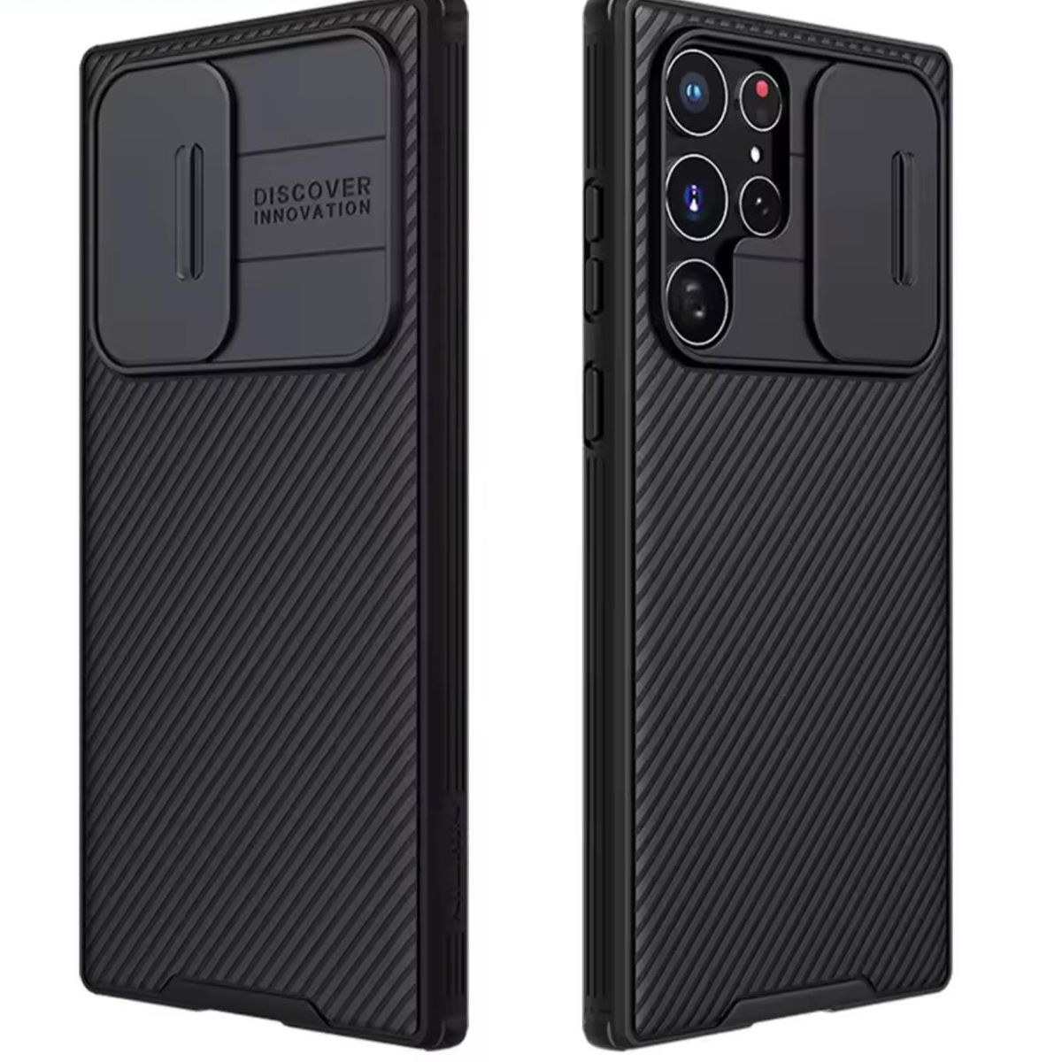 NILLKIN - Funda Nillkin Camshield Pro Compatible Con Samsung S22 Ultra Negro