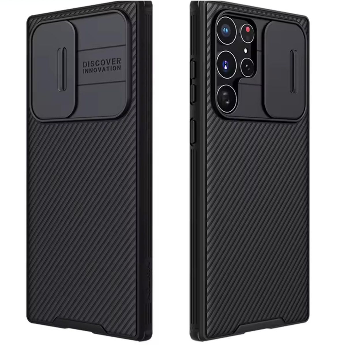 NILLKIN - Funda Nillkin Camshield Pro Compatible Con Samsung S22 Ultra Negro