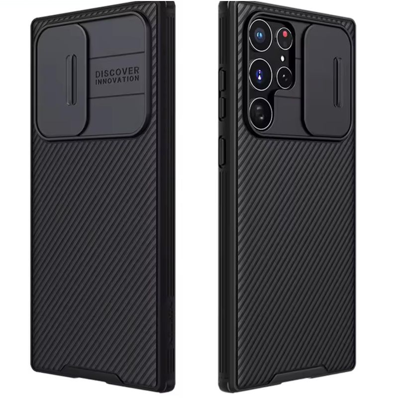 NILLKIN - Funda Nillkin Camshield Pro Compatible Con Samsung S22 Ultra Negro
