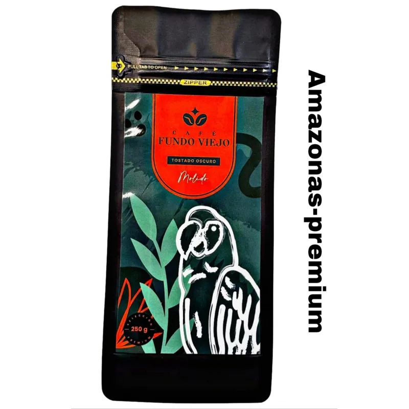 CAFE FUNDO VIEJO - Tradicional MOLIDO 250g TOscuro Amazonas Finca Abuela Mila