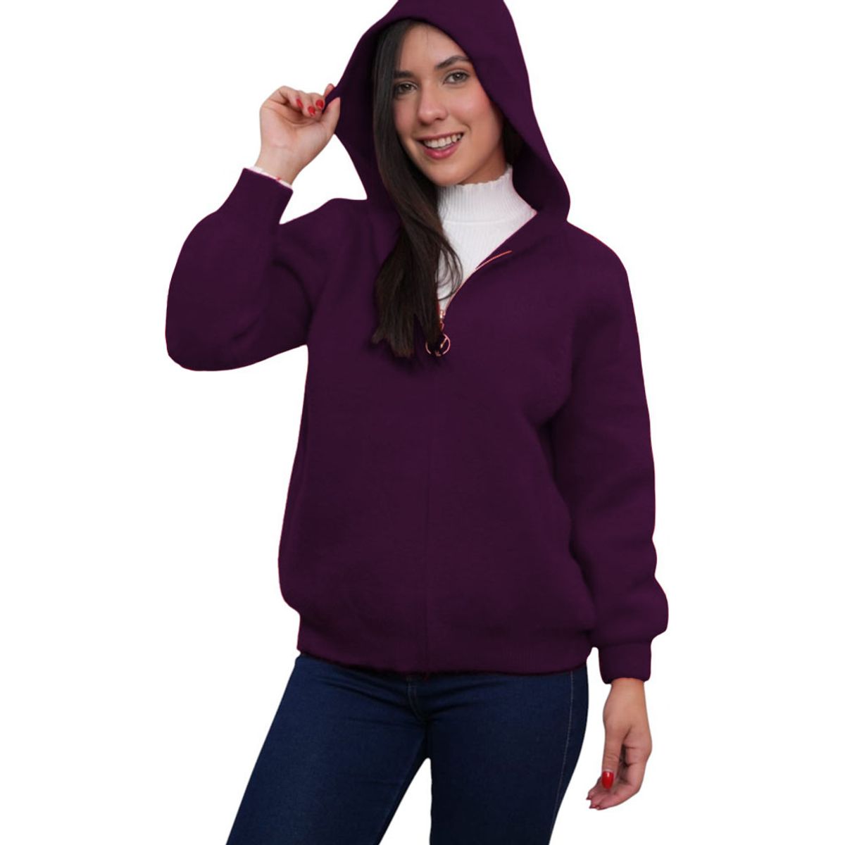 GENERICO - Abrigo Mujer Caperucitaimport Jul-60 Color Morado