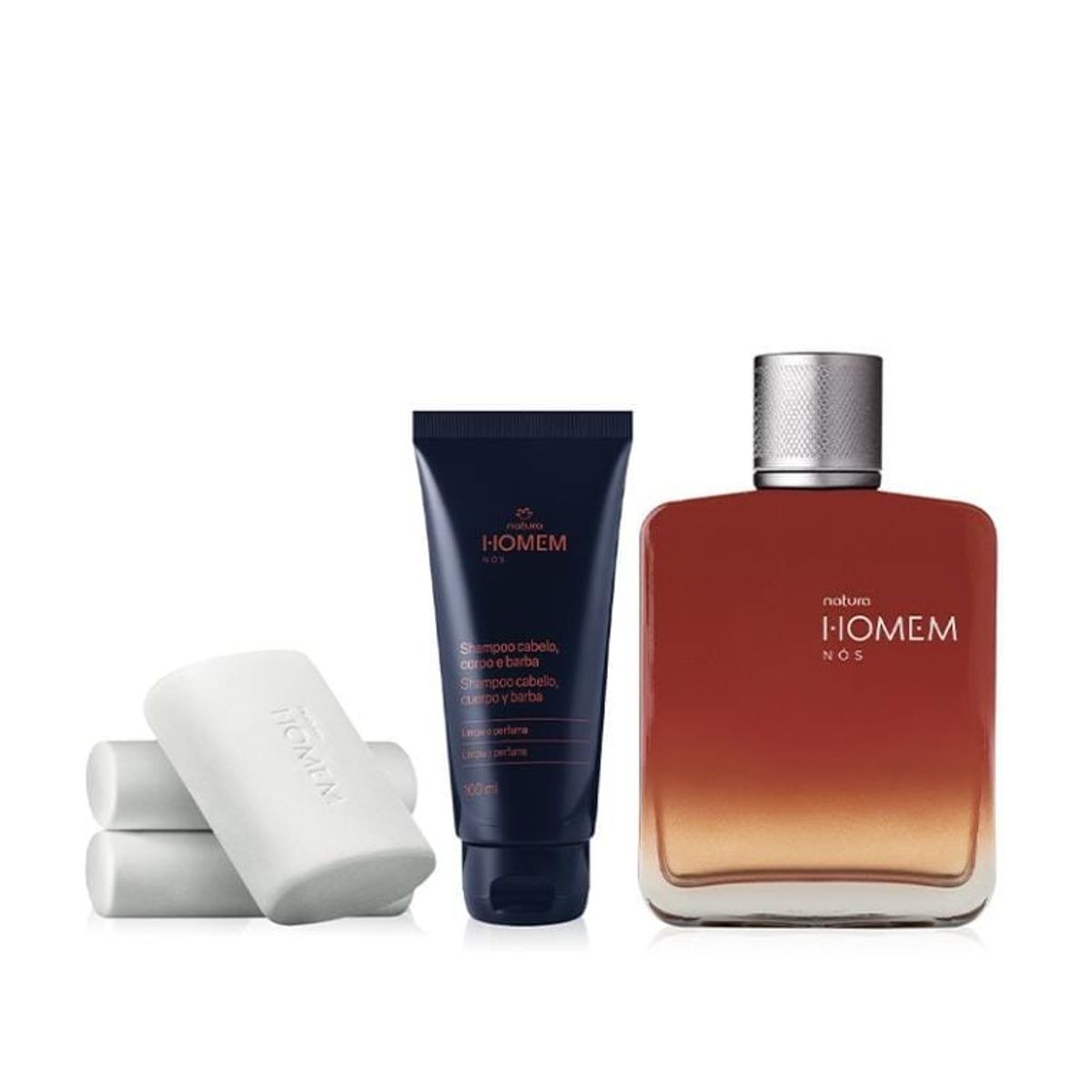 NATURA - Homem Nos Perfume Shampoo y Jabon de Hombre - Natura