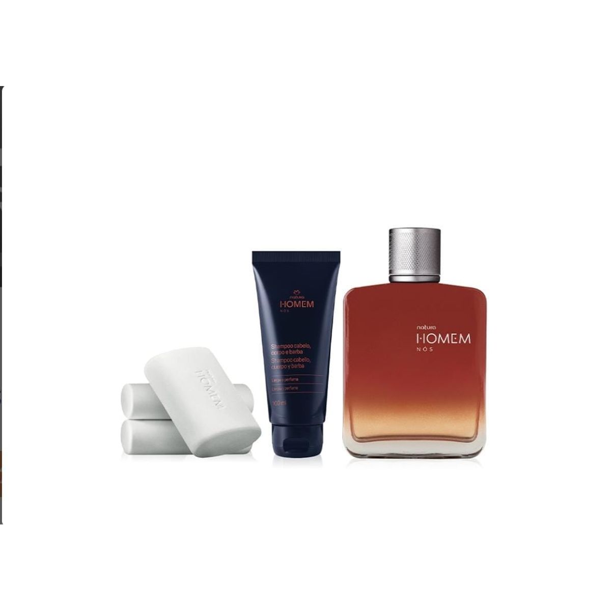 NATURA - Homem Nos Perfume Shampoo y Jabon de Hombre - Natura