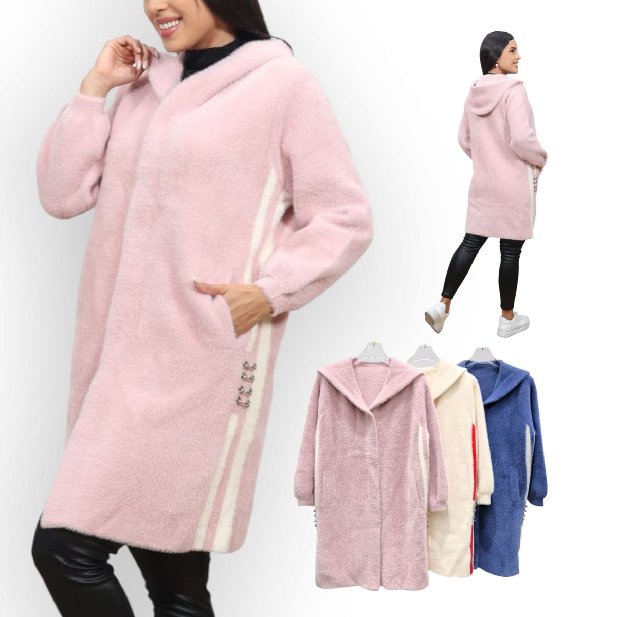 GENERICO - Abrigo Mujer Inviernito Import Jul-88 Color Lila