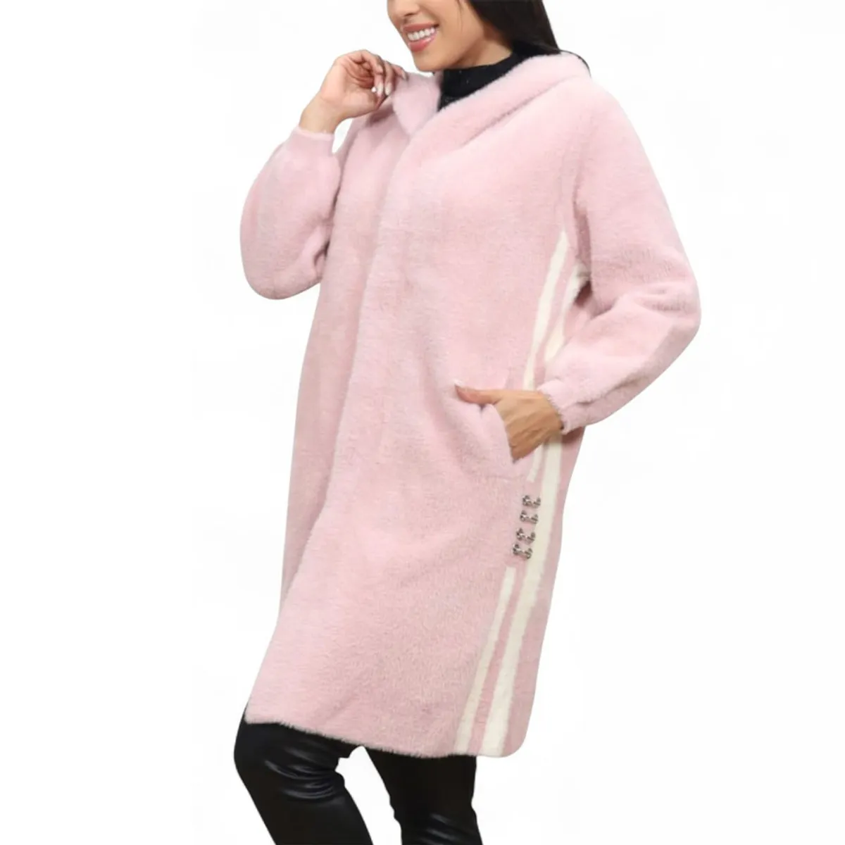 GENERICO - Abrigo Mujer Inviernito Import Jul-88 Color Rosado