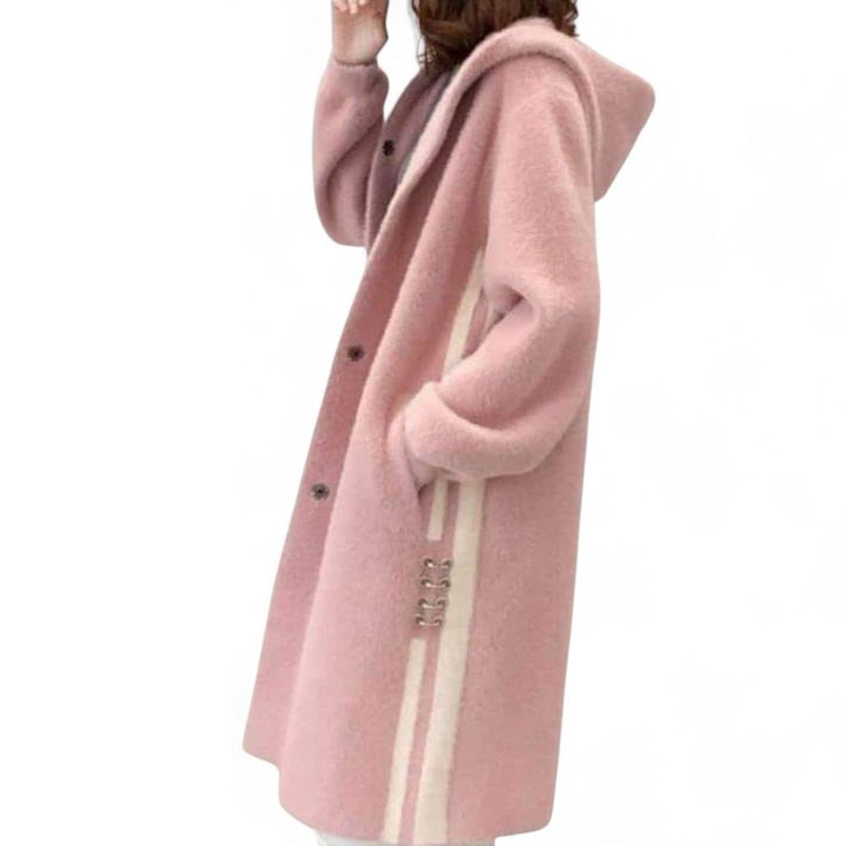 GENERICO - Abrigo Mujer Inviernito Import Jul-88 Color Rosado