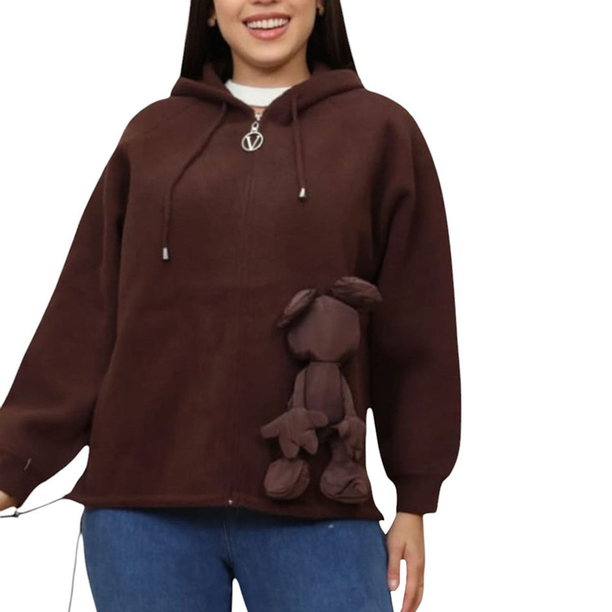 GENERICO - Abrigo Mujer Poso Import Jul-65 Color Vino