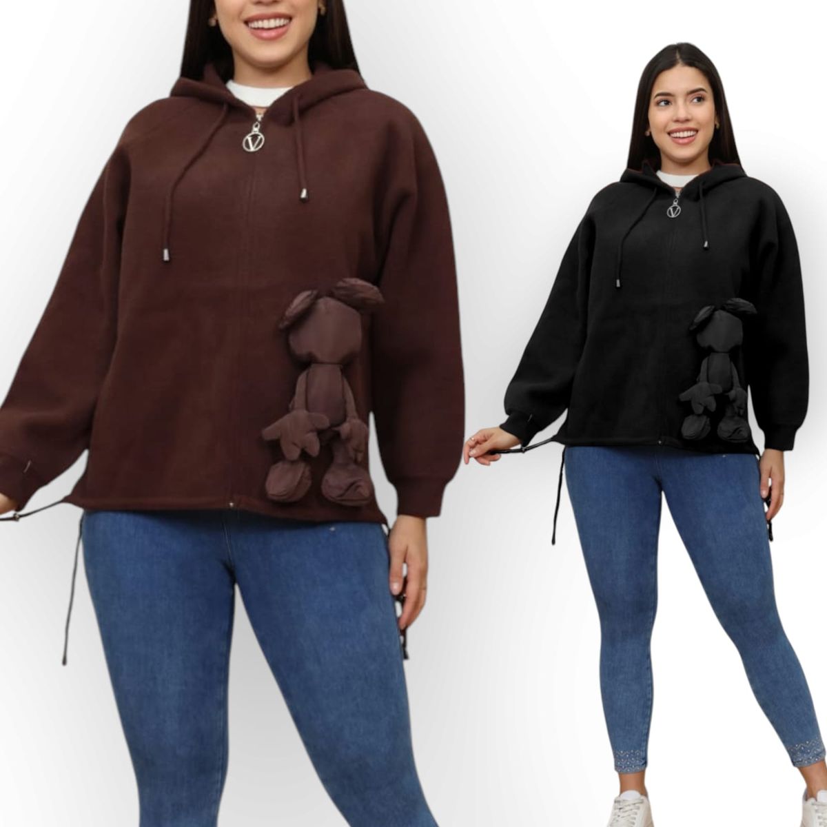 GENERICO - Abrigo Mujer Poso Import Jul-65 Color Vino