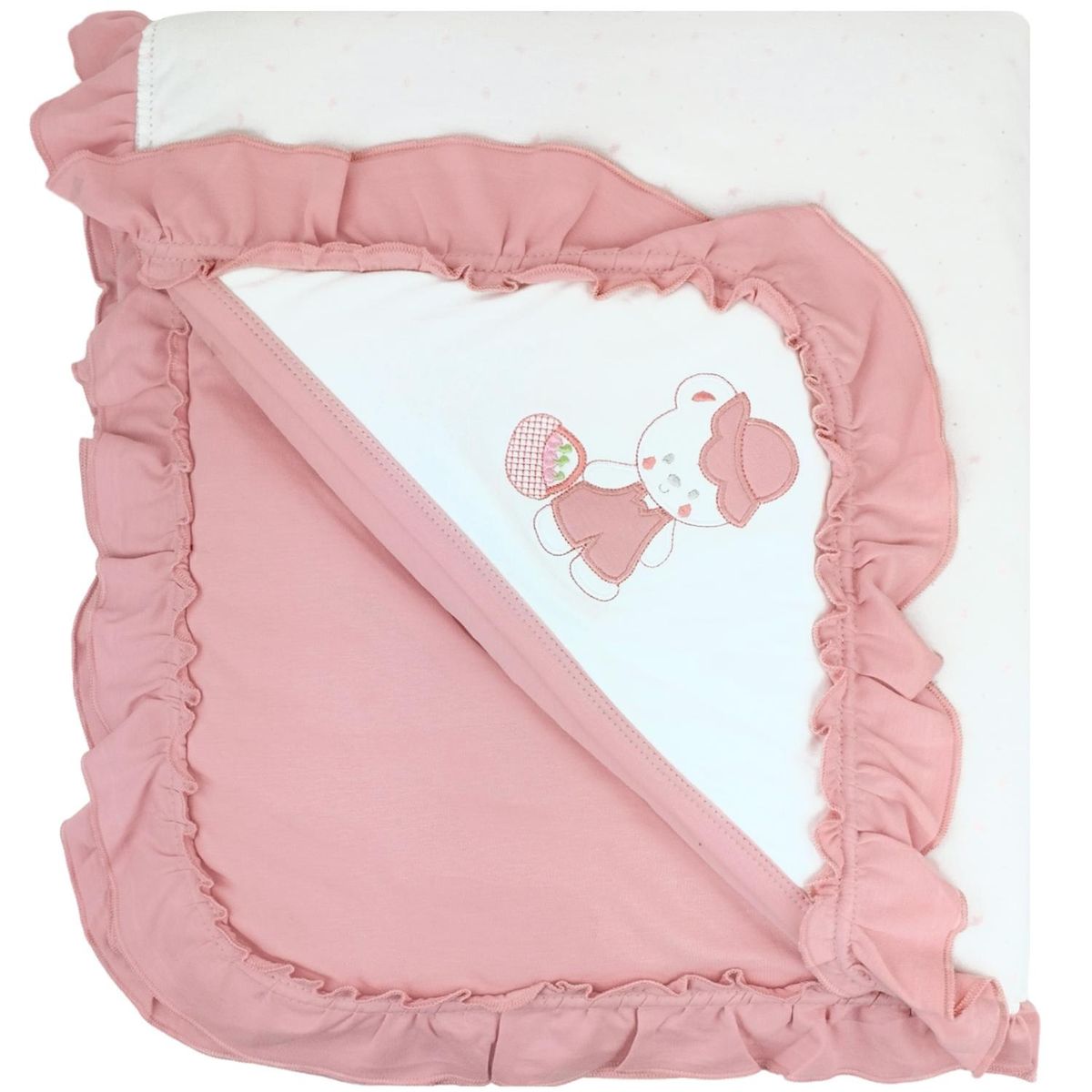 BABY MERINOS - Colcha bebé acolchada Reversible - Algodon - S0547