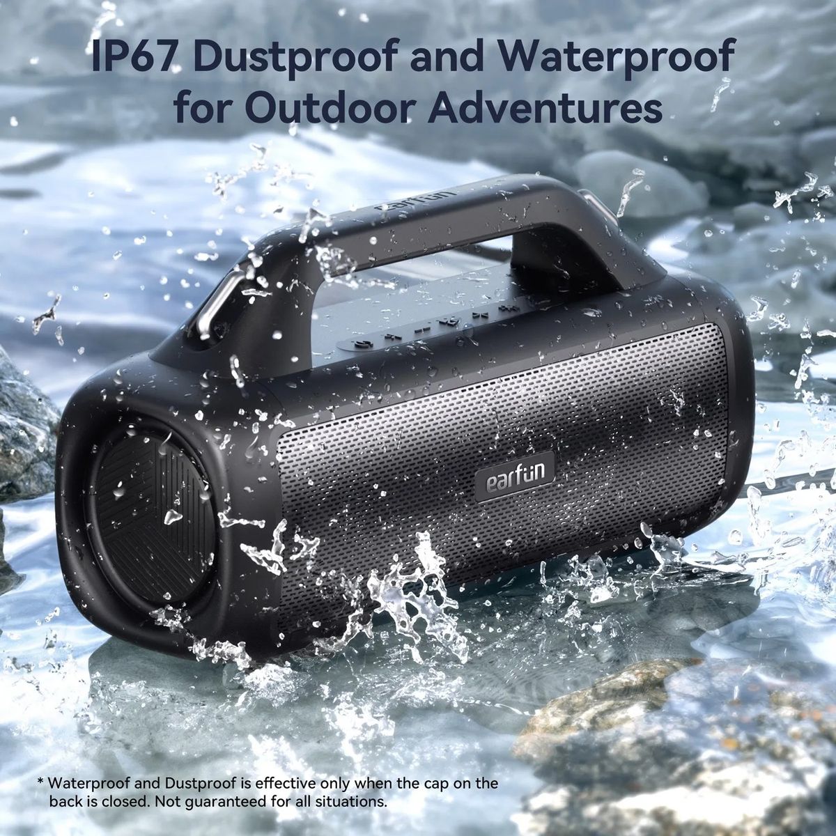 EARFUN - Parlante Earfun Uboom X Negro 80W IP67 30Horas