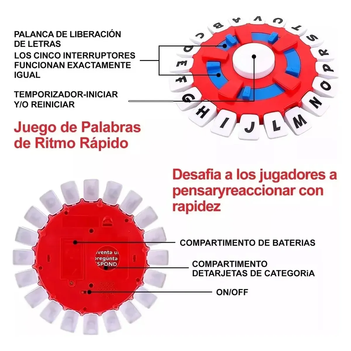 PUREPOWER - Basss Sttaaa Deluxe Piensa Juego De Mesa En Español