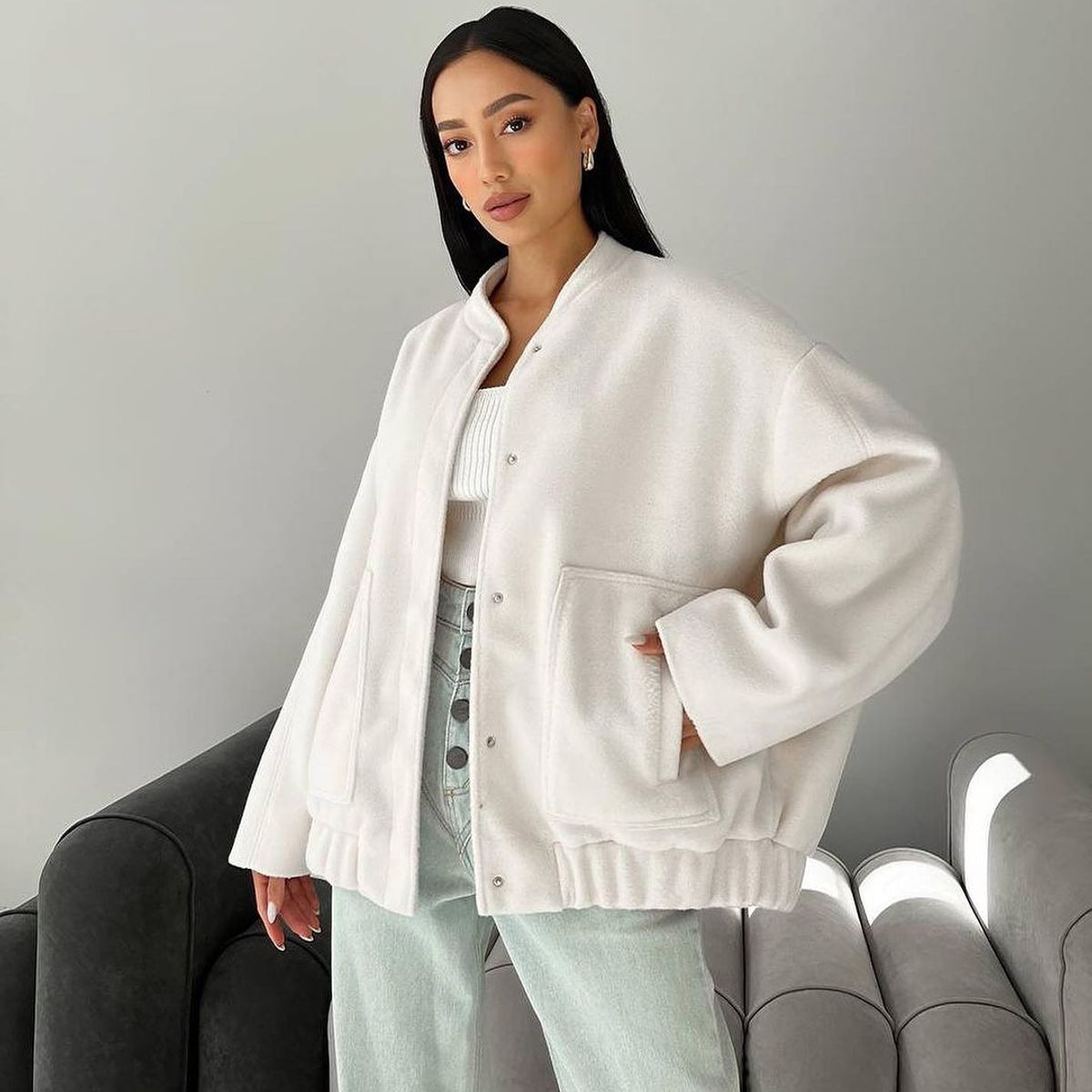 TIOZONEY - Abrigo de mujer de invierno.