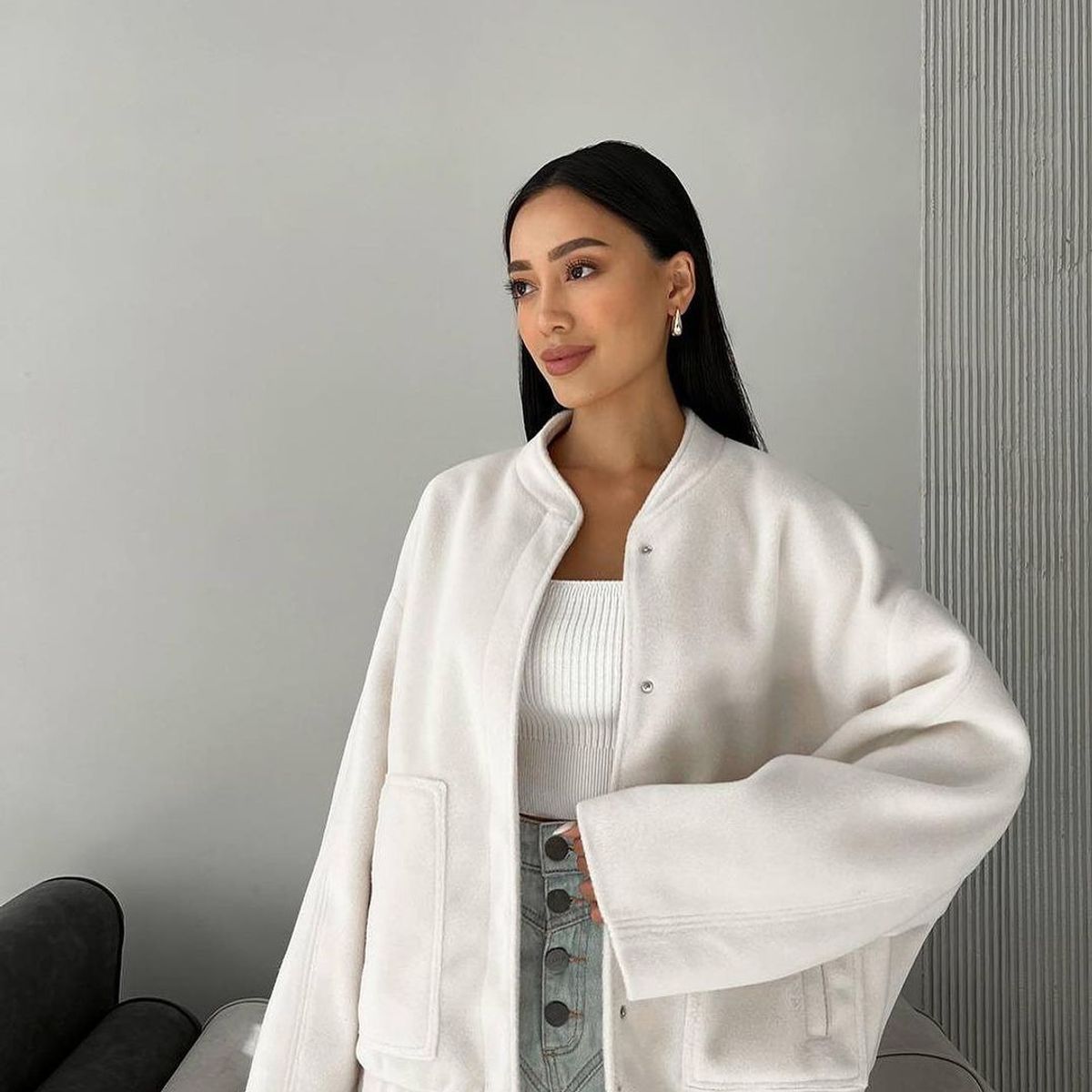 TIOZONEY - Abrigo de mujer de invierno.