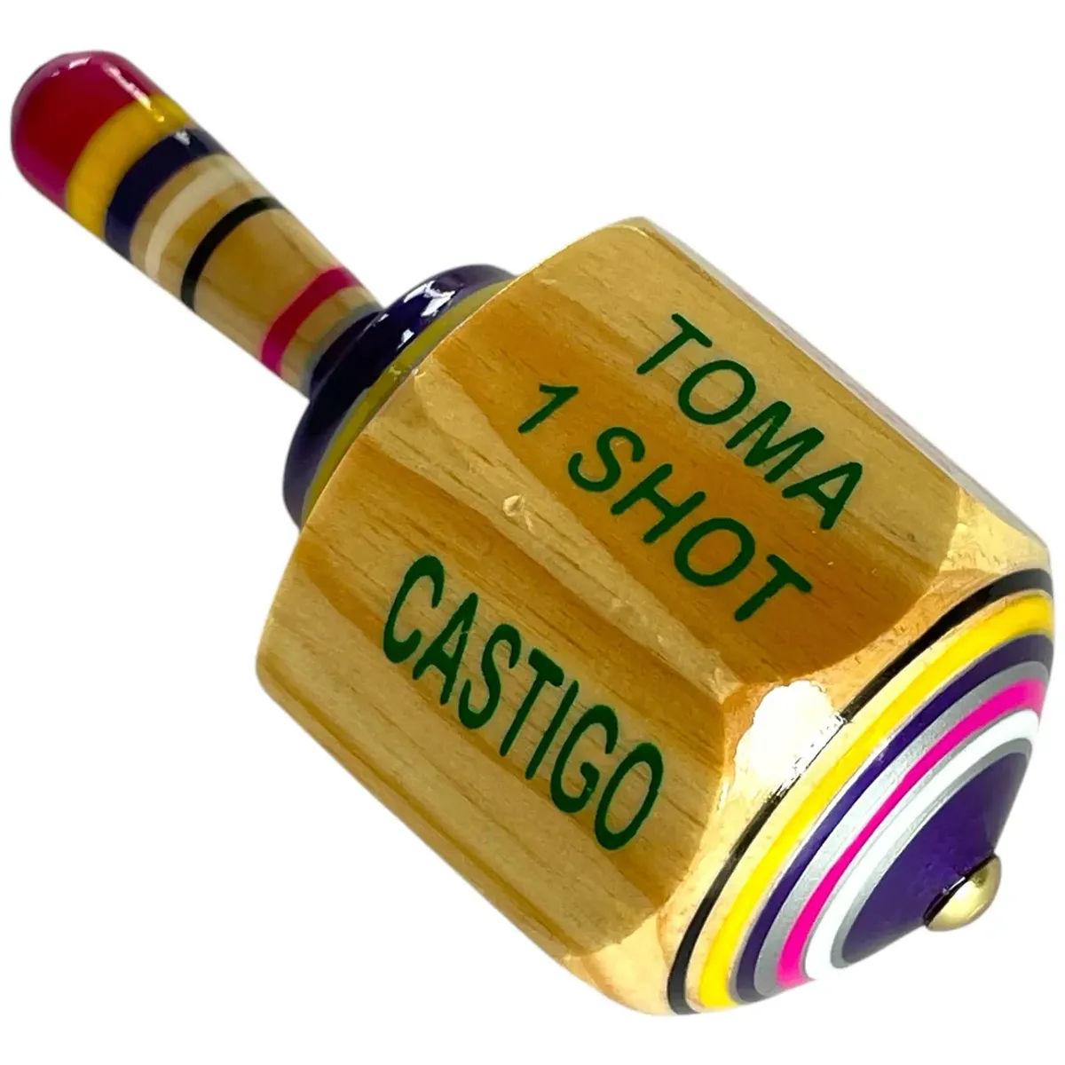 PUREPOWER - Pirinola Toma Todo De Beber Shot Madera Juego De Mesa